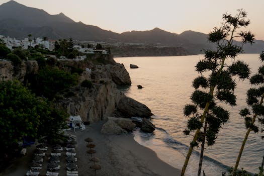 Dazzling Mediterranean Beach Resort With Sunset Ocean Views
