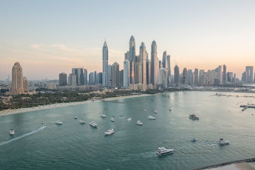 Iconic Dubai Skyline Five Star Resort Royal Suites