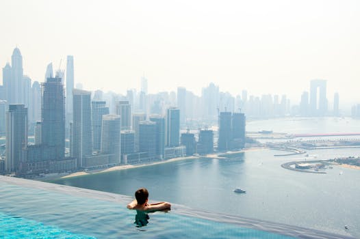 Iconic Dubai Skyline Penthouse Suites With Infinity Pool