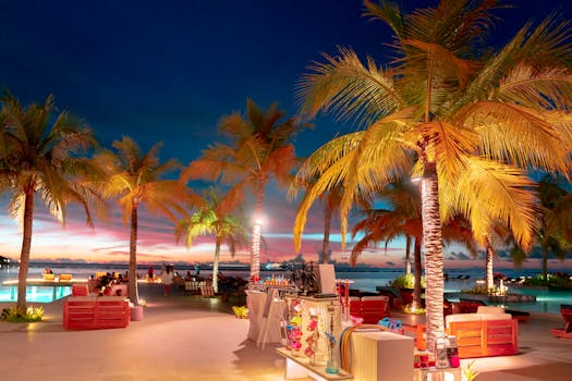 Luxury Beachfront Resorts With Panoramic Sunset Ocean Views