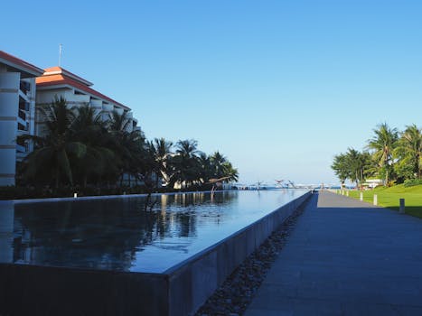 Luxury Seaside Hotels With Crystal Lagoon Infinity Gardens