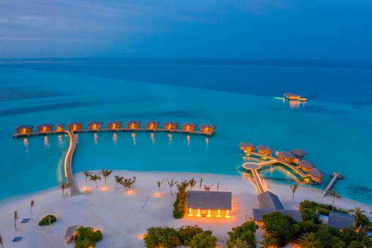 Luxury Villas With Premium Beach Sunset Landscapes