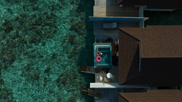 Maldives Lagoon Villas With Romantic Overwater Sunset Deck