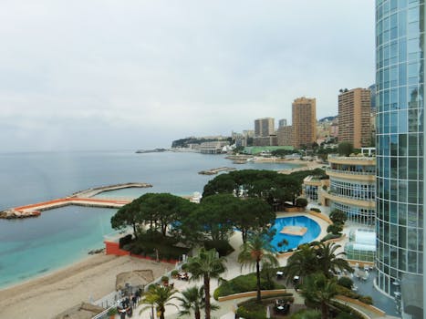 Mediterranean Riviera Luxury Beach Resort With Ocean Views