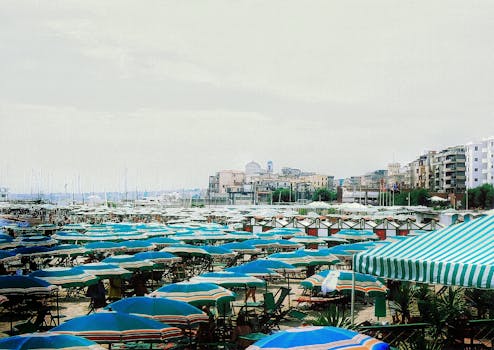 Mediterranean Riviera Luxury Beach Resort With Oceanviews