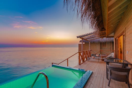 Private Beach Villas With Sunset Pool Decks Above the Shore