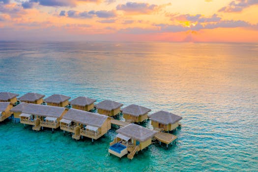 Private Island Paradise Resort With Luxury Sunset Villas