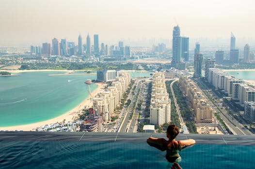 Skyline Dubai Luxury Penthouse Suites With Infinity Pool